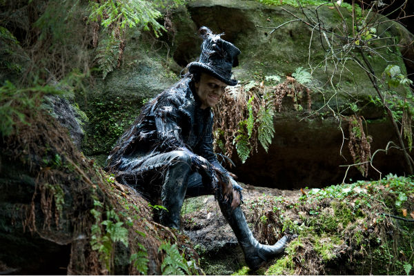 Hugo Weaving appears as old Georgie in a scene...
