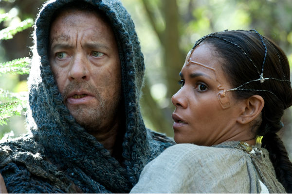 Tom Hanks appears as Zachry and Halle Berry...