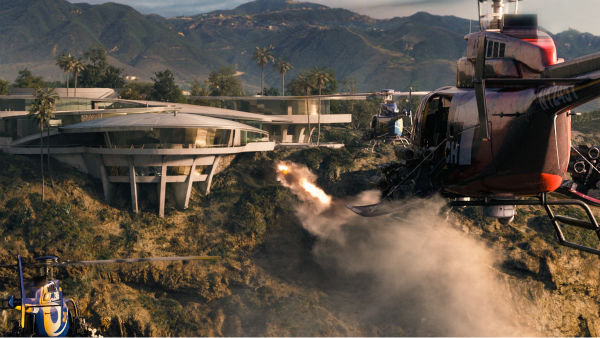 A scene from Marvel's 'Iron Man 3.'