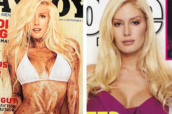 Pictured: To the left, Heidi Montag is pictured...