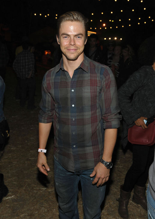 Derek Hough of 'Dancing With The Stars' attends...
