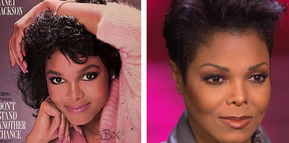 janet jackson nose before and after