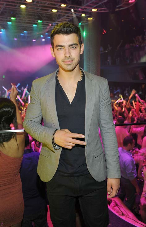 Joe Jonas attends HAZE Nightclub for his birthday celebration and to perform his new debut album 'FastLife' at ARIA in CityCenter on August 13, 2011 in Las Vegas, Nevada.