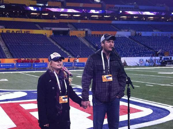 (Pictured: Miranda Lambert and Blake Shelton in...