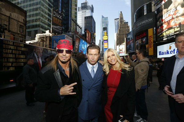 Contestants Bret Michaels, actor Stephen Baldwin...