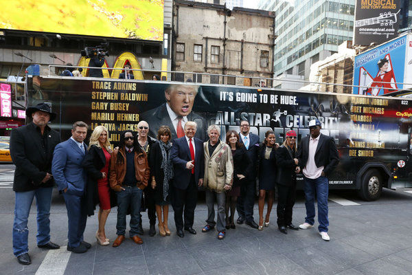 The cast of 'All Star Celebrity Apprentice' -...