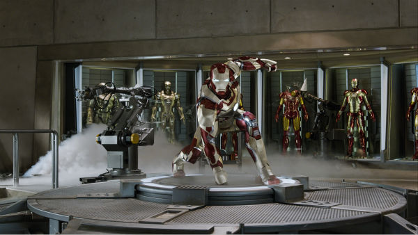 Tony Stark/Iron Man (Robert Downey Jr.) appears...