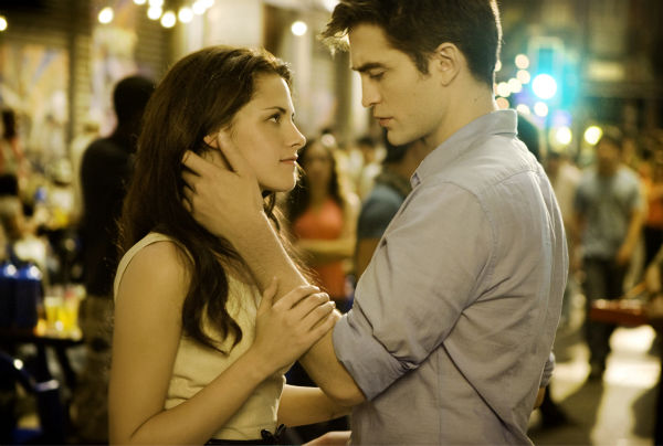 Kristen Stewart and Robert Pattinson appear in a...