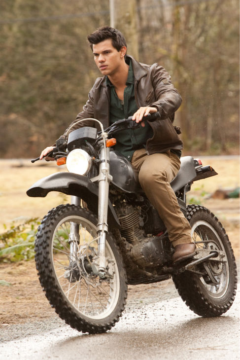 Taylor Lautner appears in a scene from 'The Twilight Saga: Breaking Dawn - Part 1.'