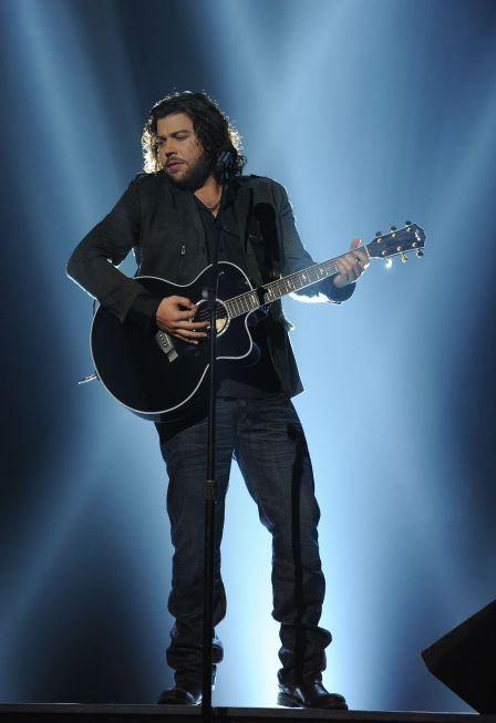 Josh Krajcik performs Etta James' 1961 song 'At...