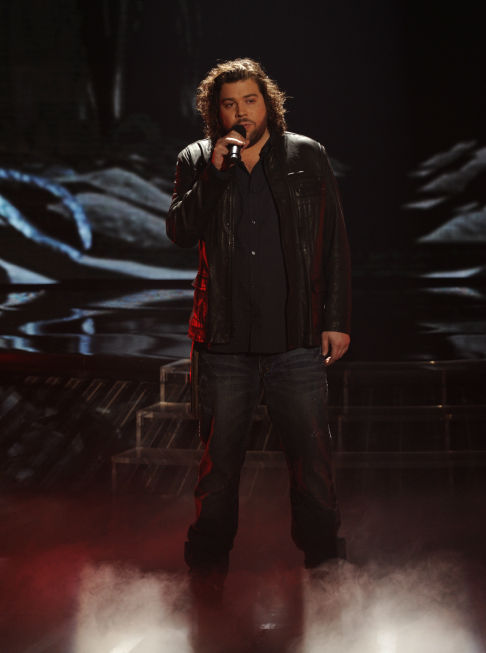 Josh Krajcik performs Etta James' 1961 song 'At...