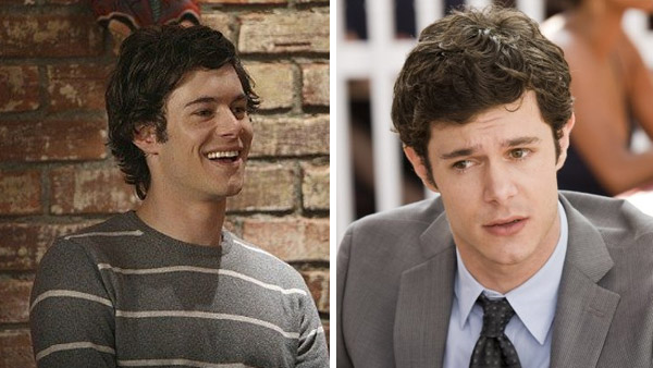 Pictured: Adam Brody appears in a scene from 'The O.C.' / Adam Brody appears in a scene from 'Cop Out.'