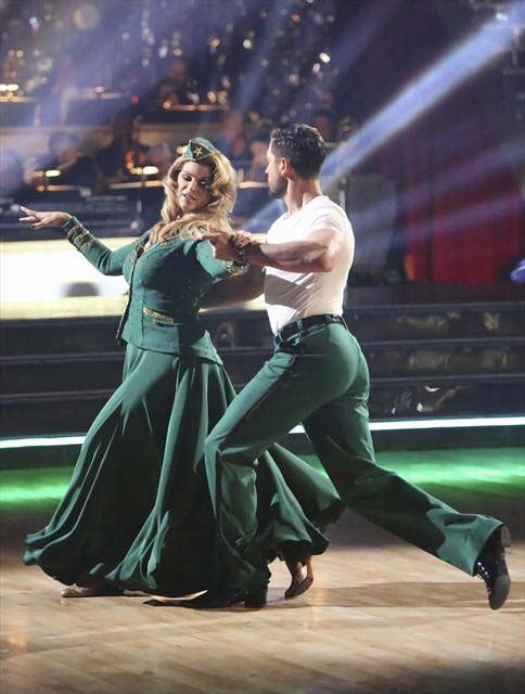 Actress Kirstie Alley and her partner Maksim...