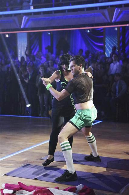 Kirstie Alley and Maksim Chmerkovskiy appear in...
