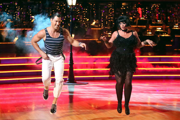 Actress Kirstie Alley and her partner Maksim...