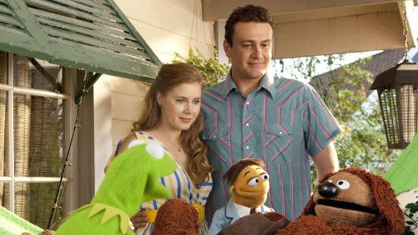 Amy Adams appears in a photo from the 2011 film 'The Muppets.' The film also starred Jason Segel, Emily Blunt, Neil Patrick Harris, Jack Black and John Krasinski, among others.
