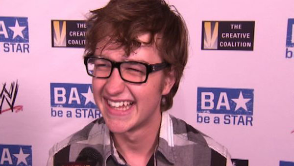 Angus T. Jones speaks to OnTheRedCarpet.com at...