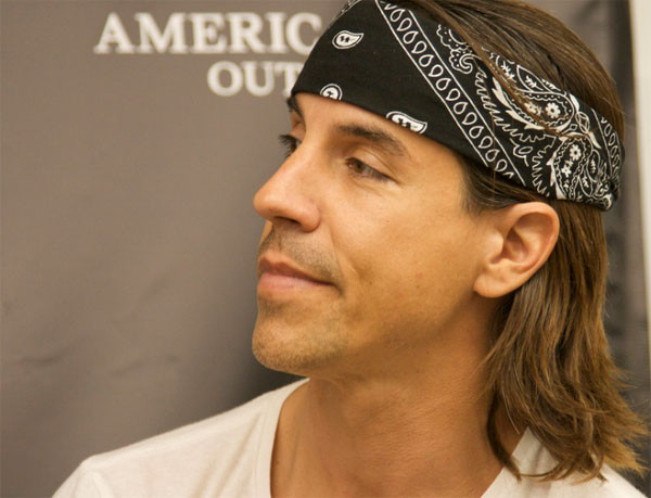 Anthony Kiedis appears at the New American Music...