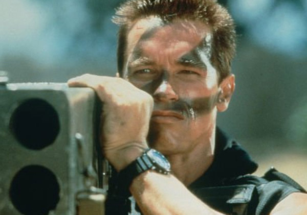Arnold Schwarzenegger appears in a scene from...