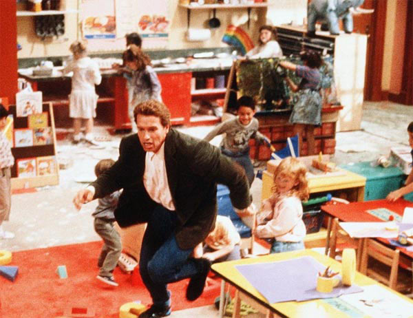 Arnold Schwarzenegger appears in a scene from...
