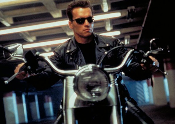 Arnold Schwarzenegger appears in a scene from...