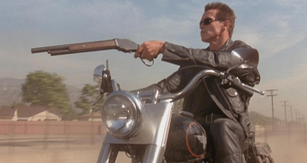 Arnold Schwarzenegger appears in a scene from...