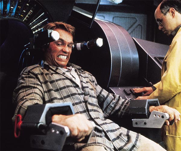 Arnold Schwarzenegger appears in a scene from...