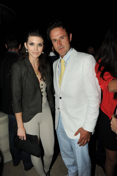 AnnaLynne McCord from '90210' and actor David...
