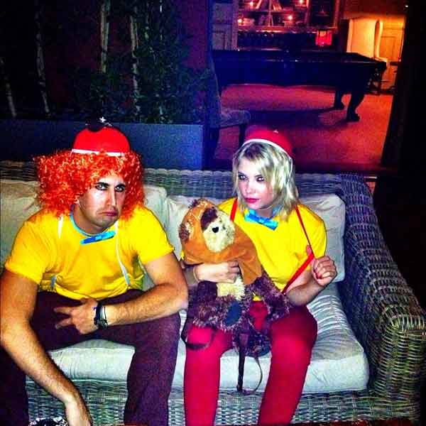Ashley Benson appears in a photo dressed as...