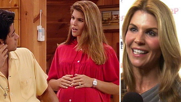 Lori Loughlin appears with John Stamos in a...