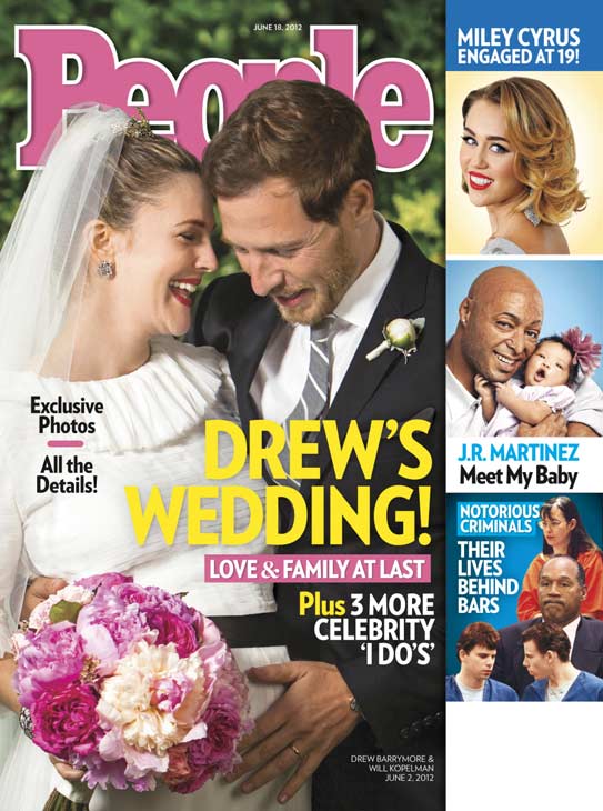 Drew Barrymore and Will Kopelman appear on the...