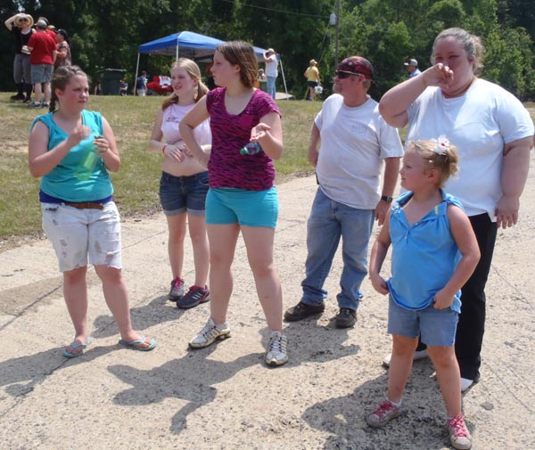 Alana Thompson and her family, cast of TLCs Here Comes Honey Boo Boo, gather for the Summer Redneck Games on July 2, 2012. - Provided courtesy of TLC / Chris Fraticelli Alana Thompson and her family, cast of TLCs Here Comes Honey Boo Boo, gather for the Summer Redneck Games on July 2, 2012. - Provided courtesy of TLC / Chris Fraticelli