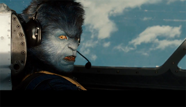 The mutant Beast appears in a scene from 'X-Men:...