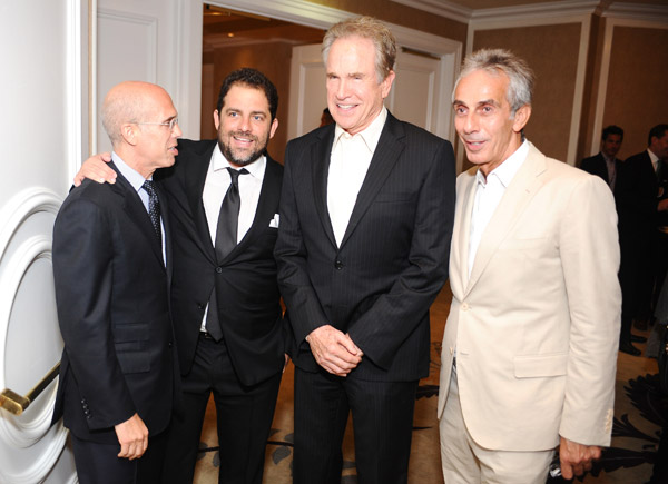Jeffrey Katzenberg, hosts Brett Ratner and...