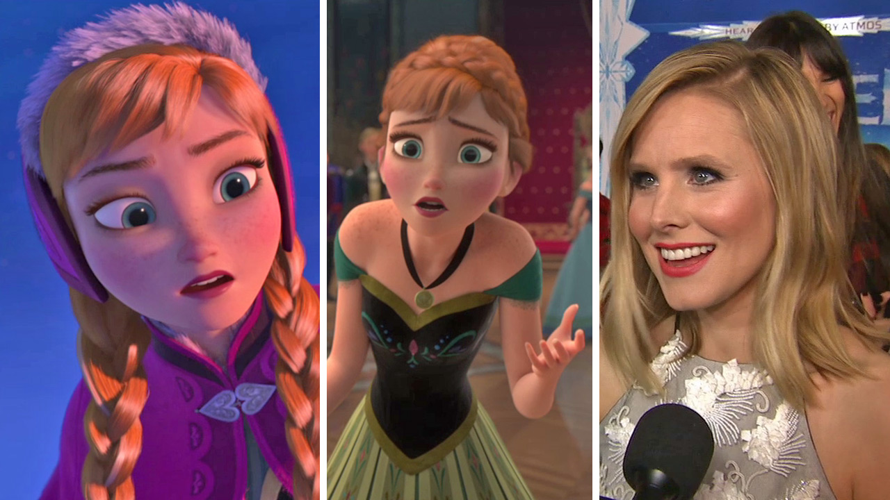 dress - Bell kristen frozen anna video to wear - Bell kristen frozen anna video