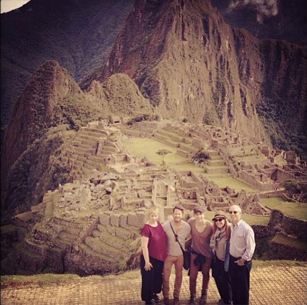 Nate Berkus, new fiance Jeremiah Brent and friends visit Machu Picchu in the mountains of Peru, as seen in this photo Brent posted on his Instagram page on April 8, 2013. - Provided courtesy of twitter.com/JeremiahBrent/status/321429251570159616 / instagram.com/p/X3W9VoTUT1/ Nate Berkus, new fiance Jeremiah Brent and friends visit Machu Picchu in the mountains of Peru, as seen in this photo Brent posted on his Instagram page on April 8, 2013. - Provided courtesy of twitter.com/JeremiahBrent/status/321429251570159616 / instagram.com/p/X3W9VoTUT1/