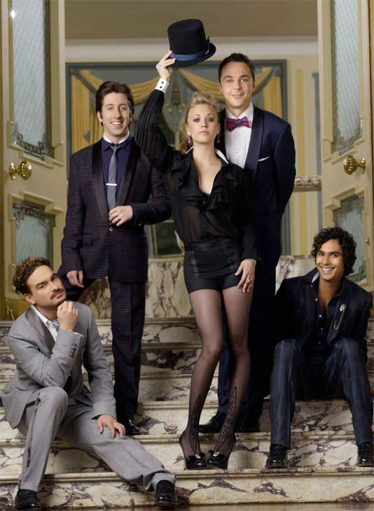 John Galecki Kaley Cuoco Jim Parsons Simon