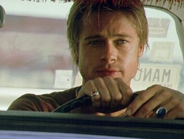 Brad Pitt appears in a scene from the 2001 film...