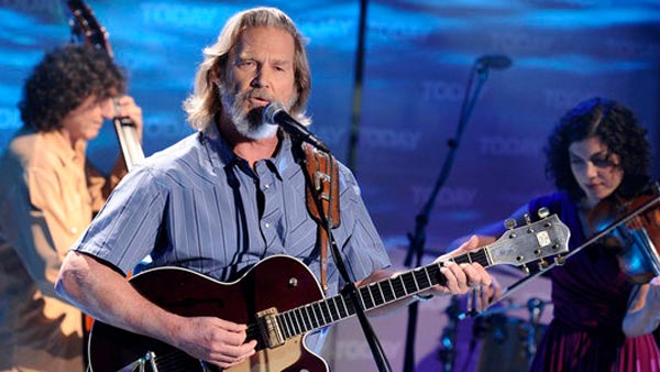 Jeff Bridges during his appearance on 'The Today...