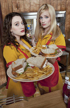 Still image of Kat Dennings and Beth Behrs from...