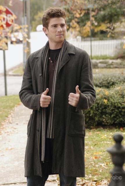 Bryan Greenberg in a scene from a 2007 episode of 'October Road.'
