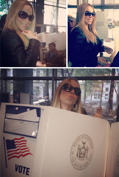 Mariah Carey appears in Instagram photos posted...