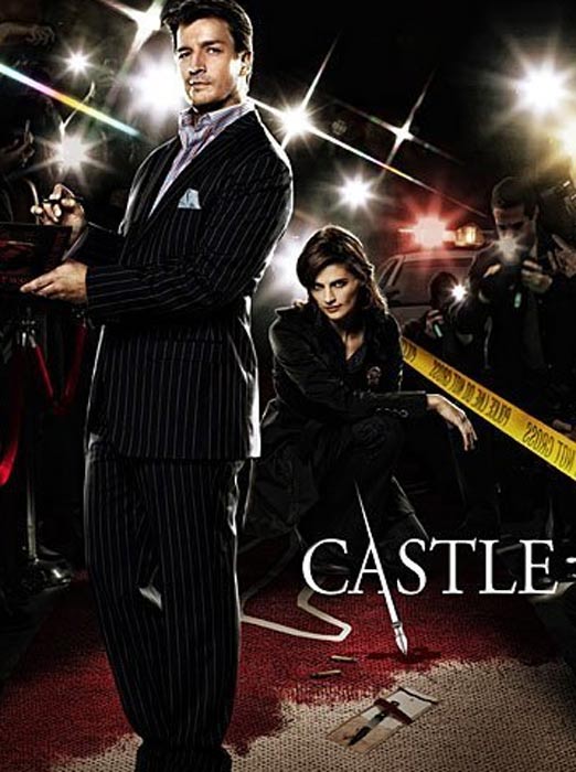 Still image of Nathan Fillion and Stana Katic of...
