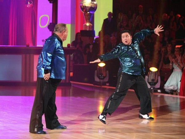 Chaz Bono returned to the ballroom for a final...