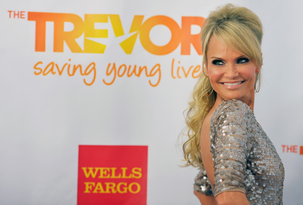Kristen Chenoweth attends the Trevor Project's...