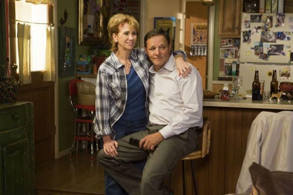 Pictured: Chris Mulkey (right) and Kathy Baker...