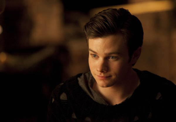 Chris Colfer appears in a still from Fox's 'Glee.'