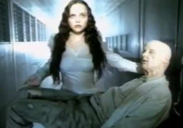 Ricci appears in a scene from the 2000 music...