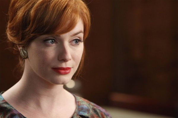 Christine Hendricks in a scene from 'Mad Men.'