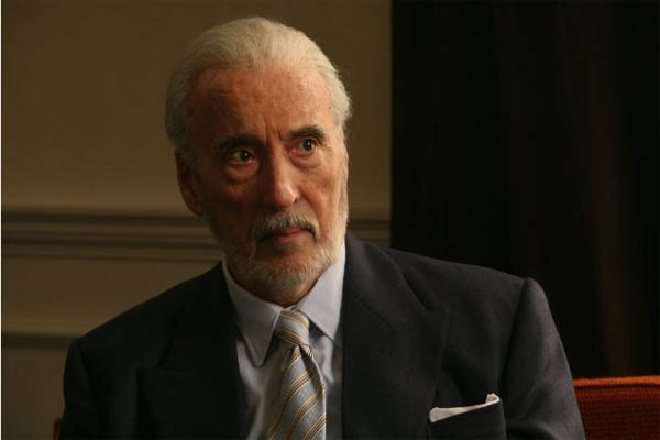 Christopher Lee in a scene from the 2009 film,...